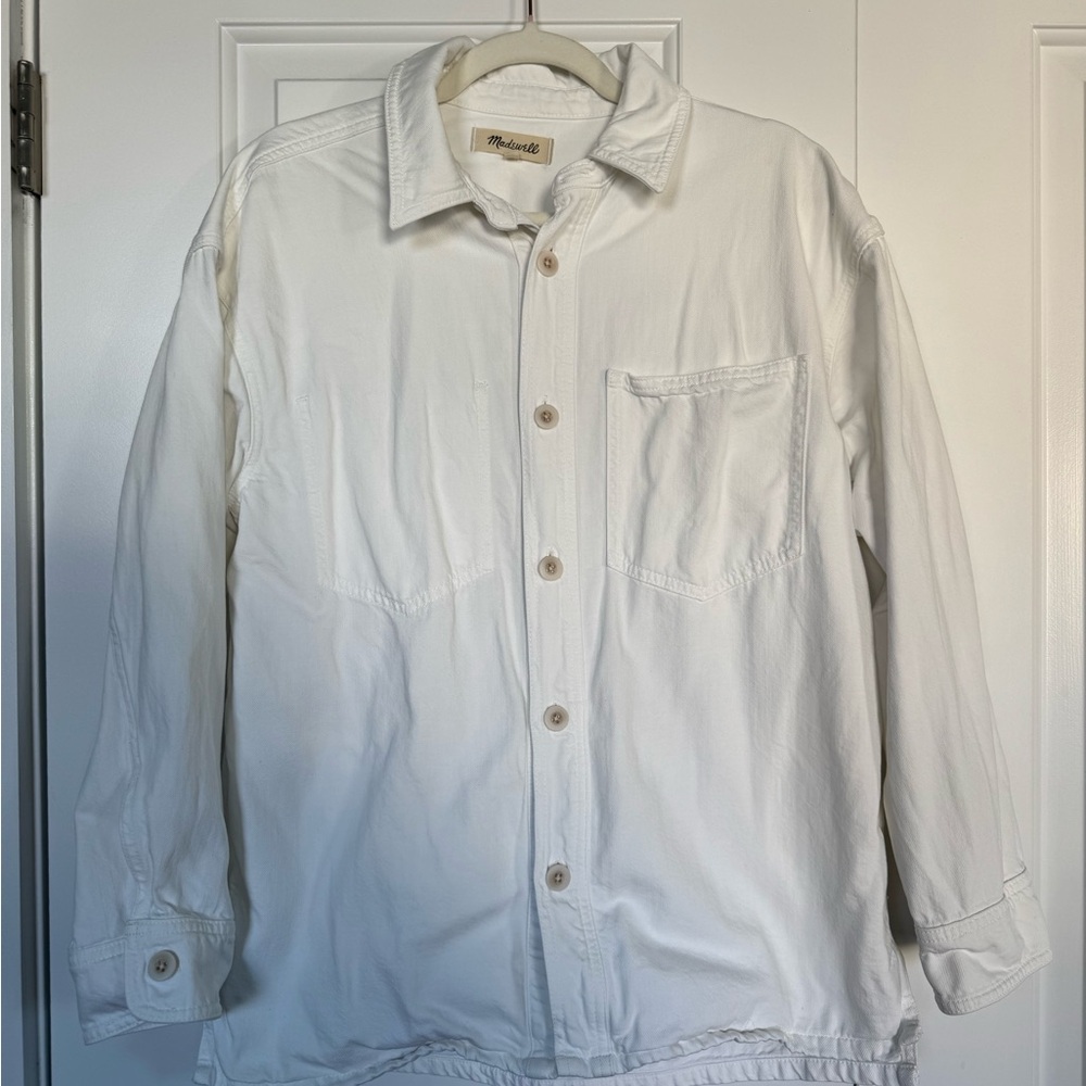 Madewell Women's Cream Jean Jacket